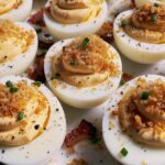 Deviled Eggs with Crispy Bacon