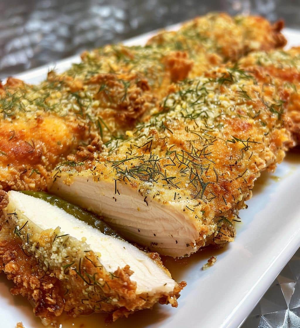 Dill Pickle Parmesan Chicken - detail 1