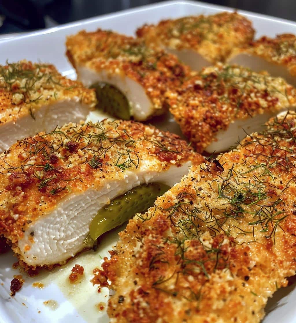 Dill Pickle Parmesan Chicken