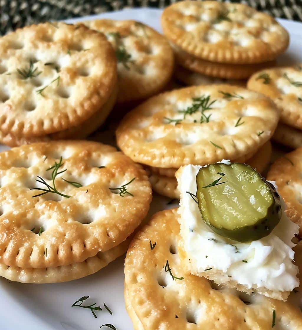 Dill Pickle Ritz Bites - detail 1