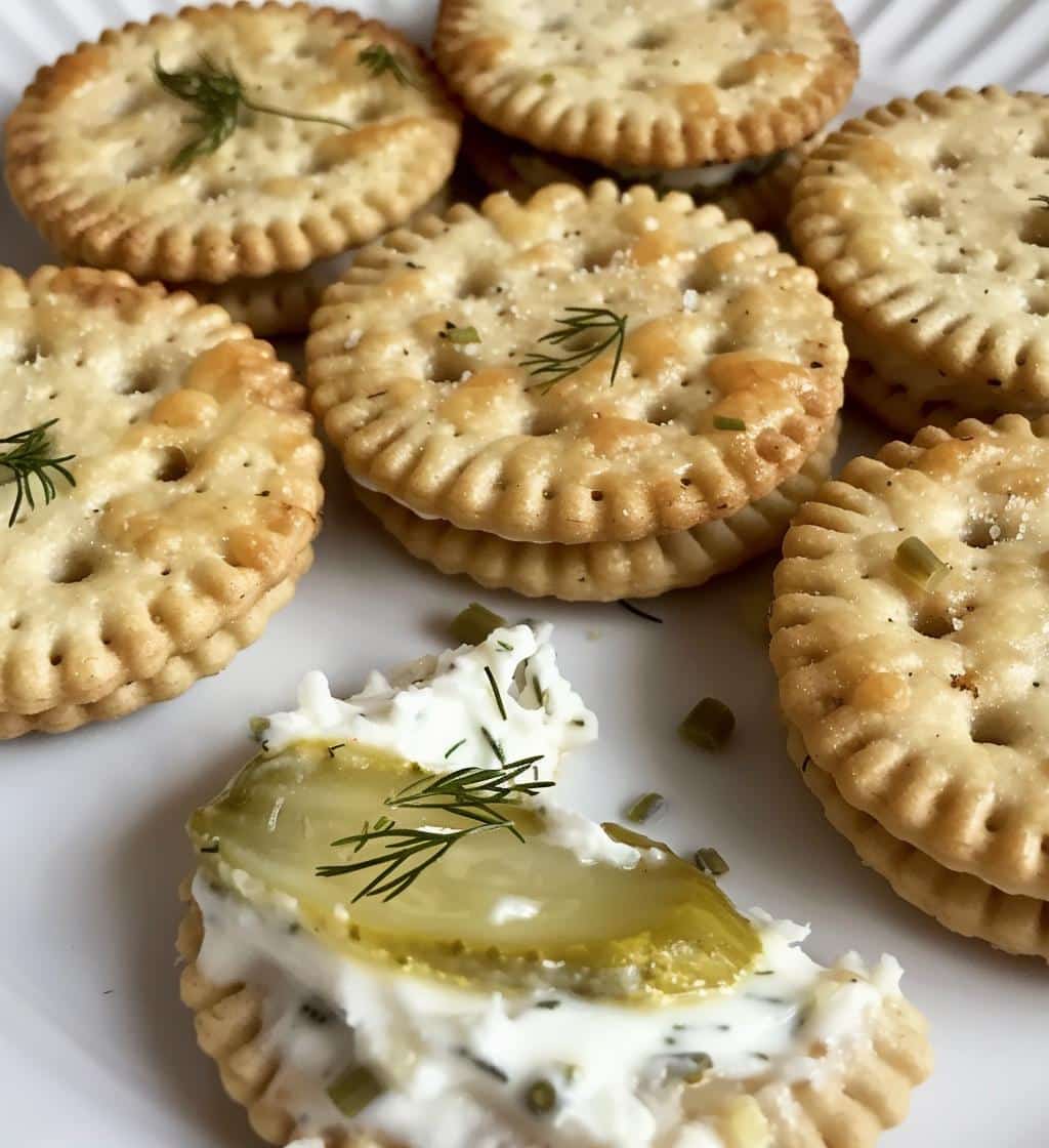 Dill Pickle Ritz Bites