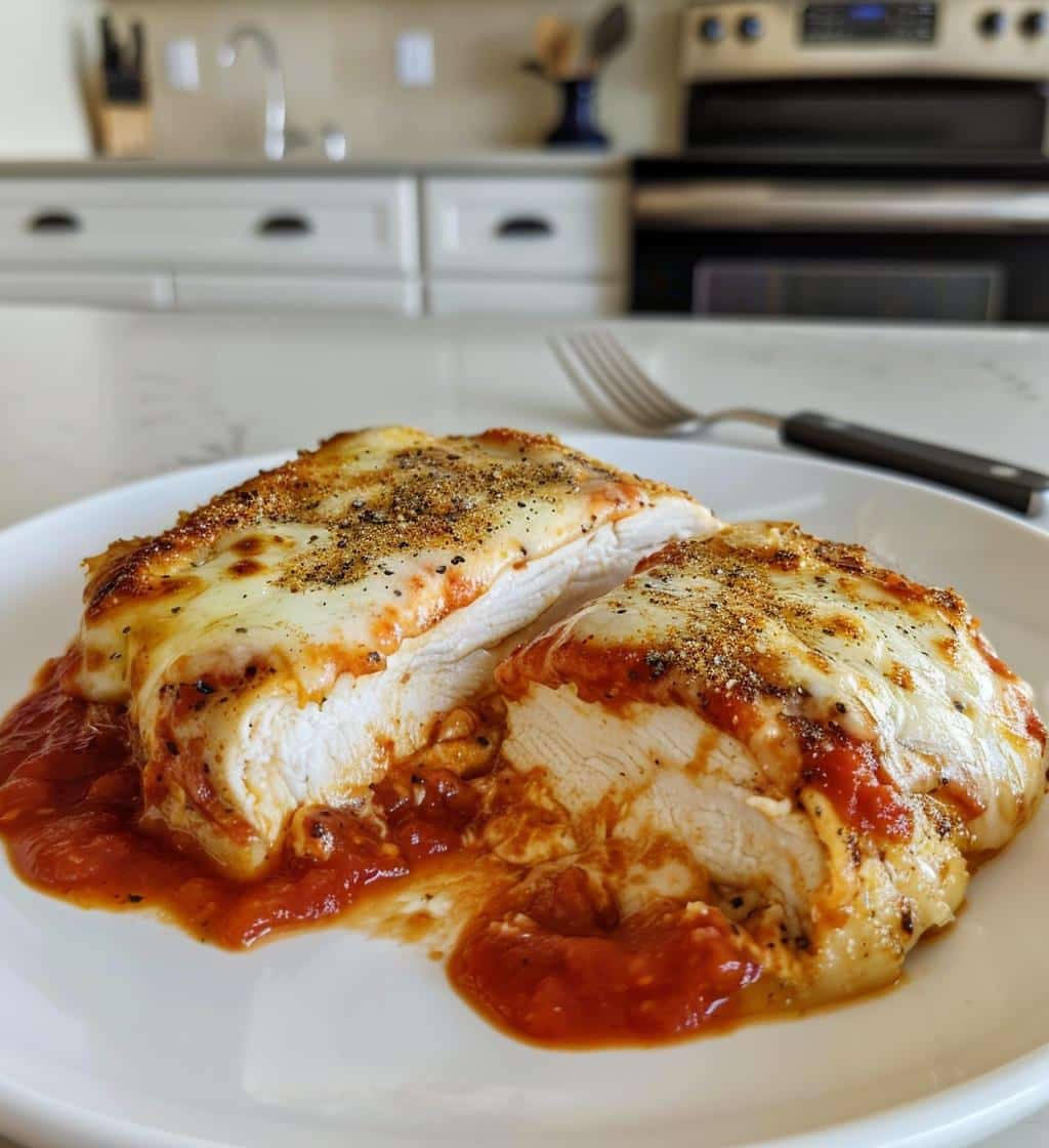Easy Baked Chicken Parmesan - detail 1