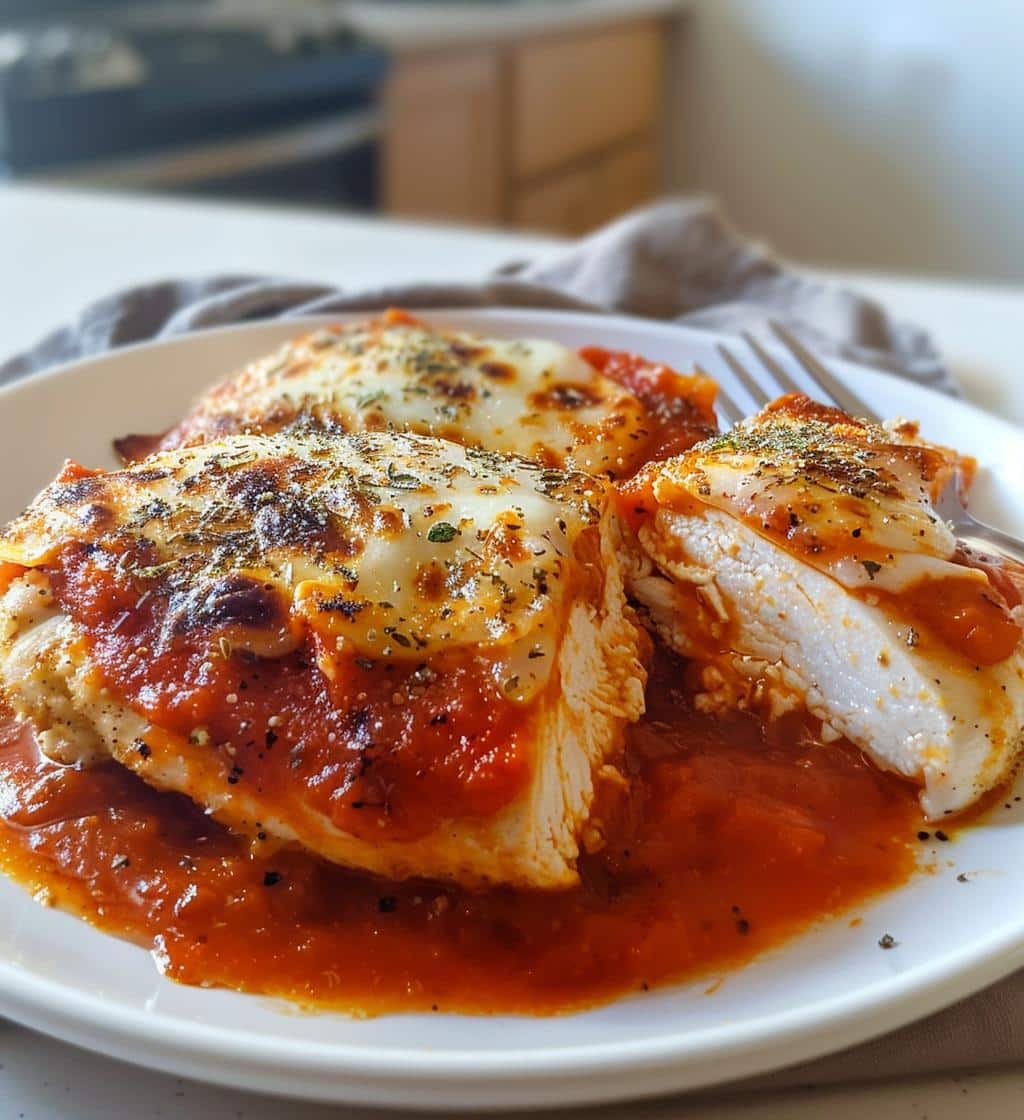 Easy Baked Chicken Parmesan