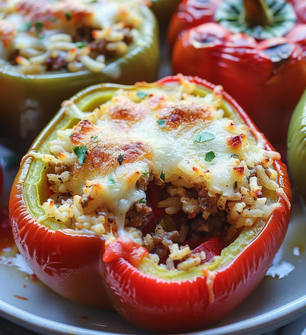 Easy Stuffed Bell Peppers