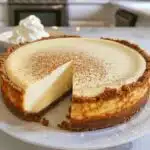 Eggnog cheesecake