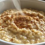 Eggnog oatmeal