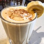 Eggnog smoothie