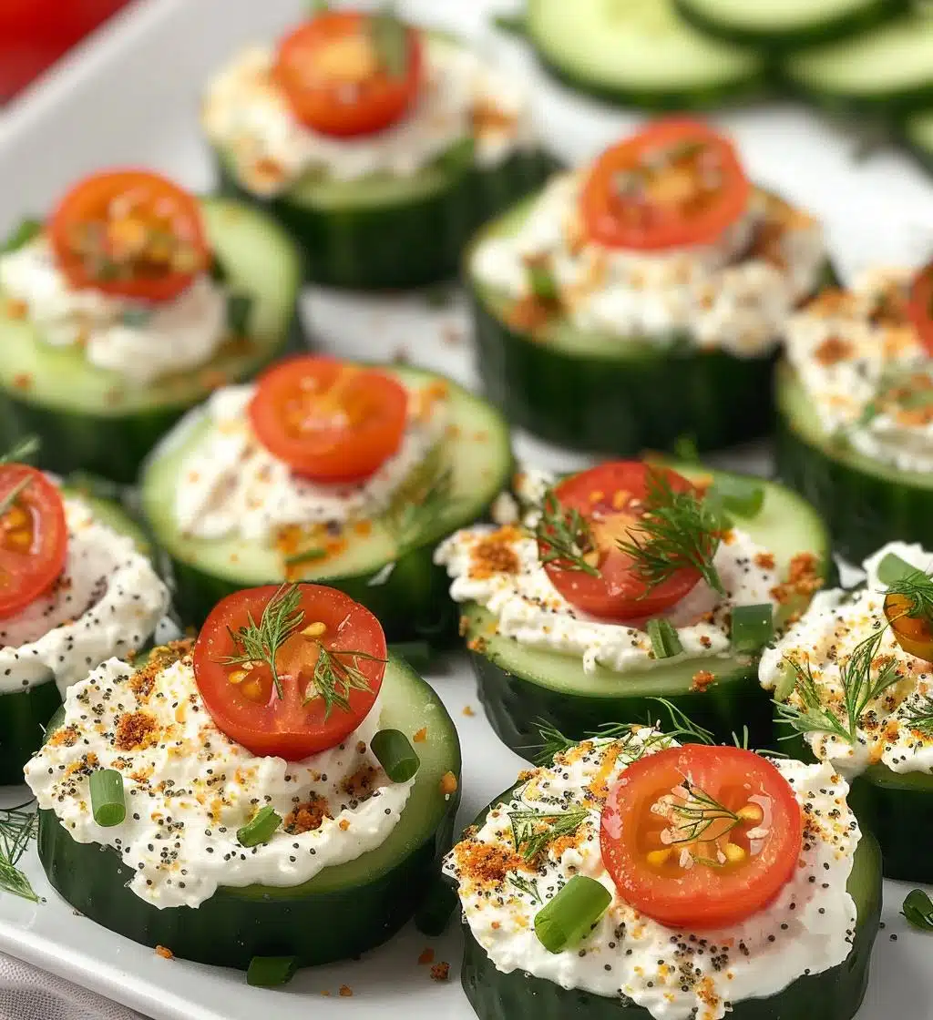 Everything Bagel Cucumber Bites - detail 1