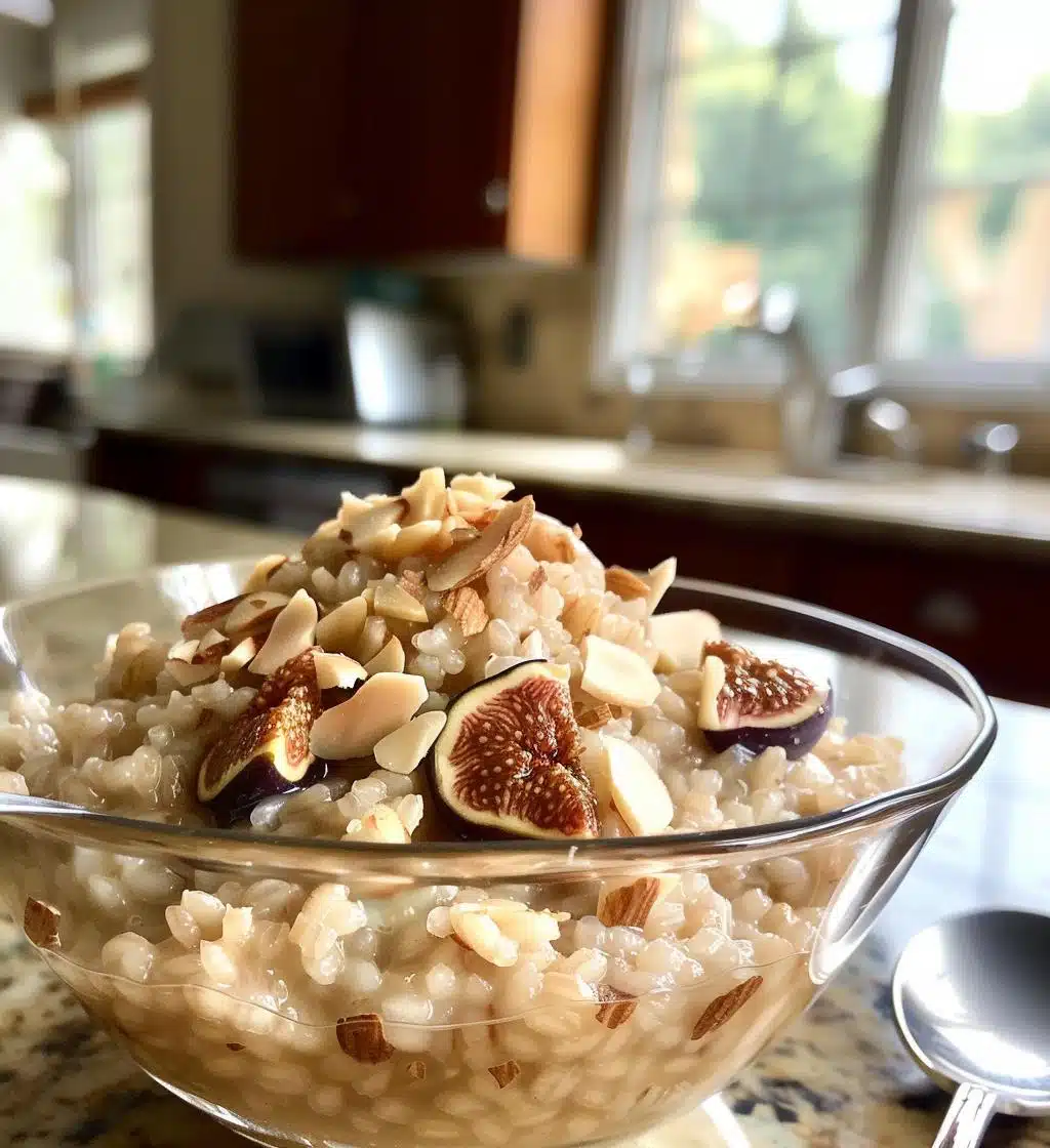 Fig + Almond Overnight Barley - detail 1