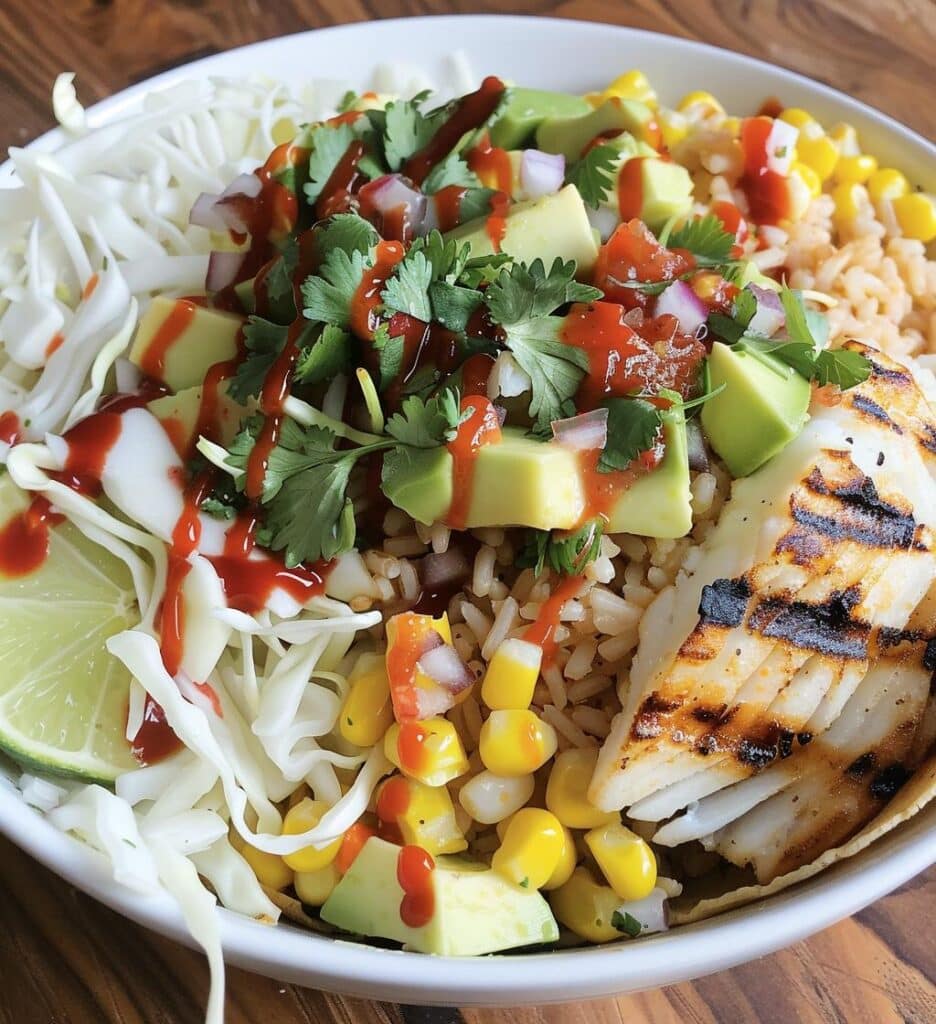 Fish Taco Bowls