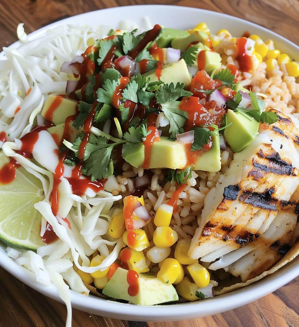 Fish Taco Bowls