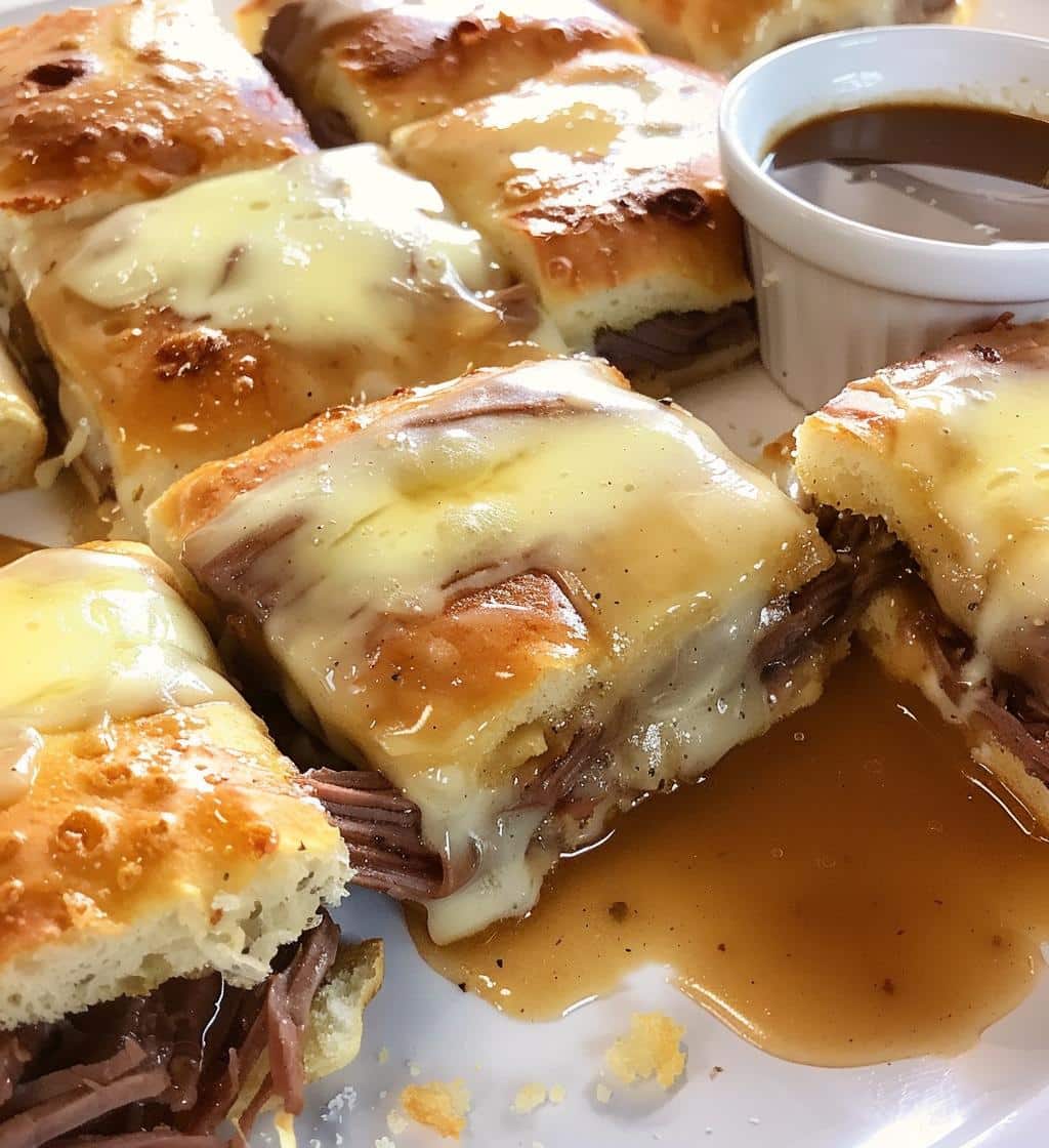 French Dip Squares