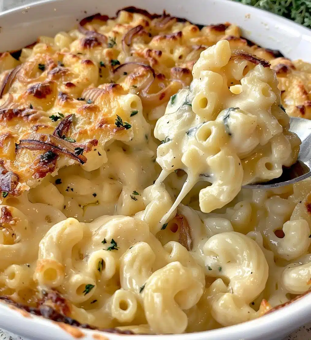 French Onion Mac and Cheese - detail 1