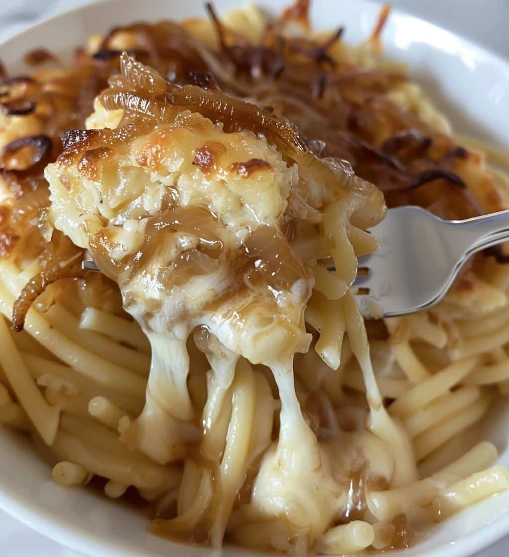French Onion Pasta - detail 1