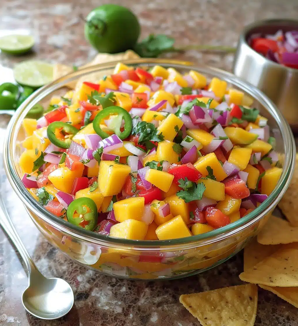 Fresh Mango Salsa - detail 1