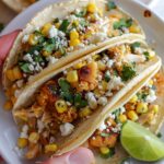 Fried Chicken Street Corn Tacos