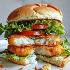 Fried Fish Burger Bliss: 5 Steps to Crispy Perfection