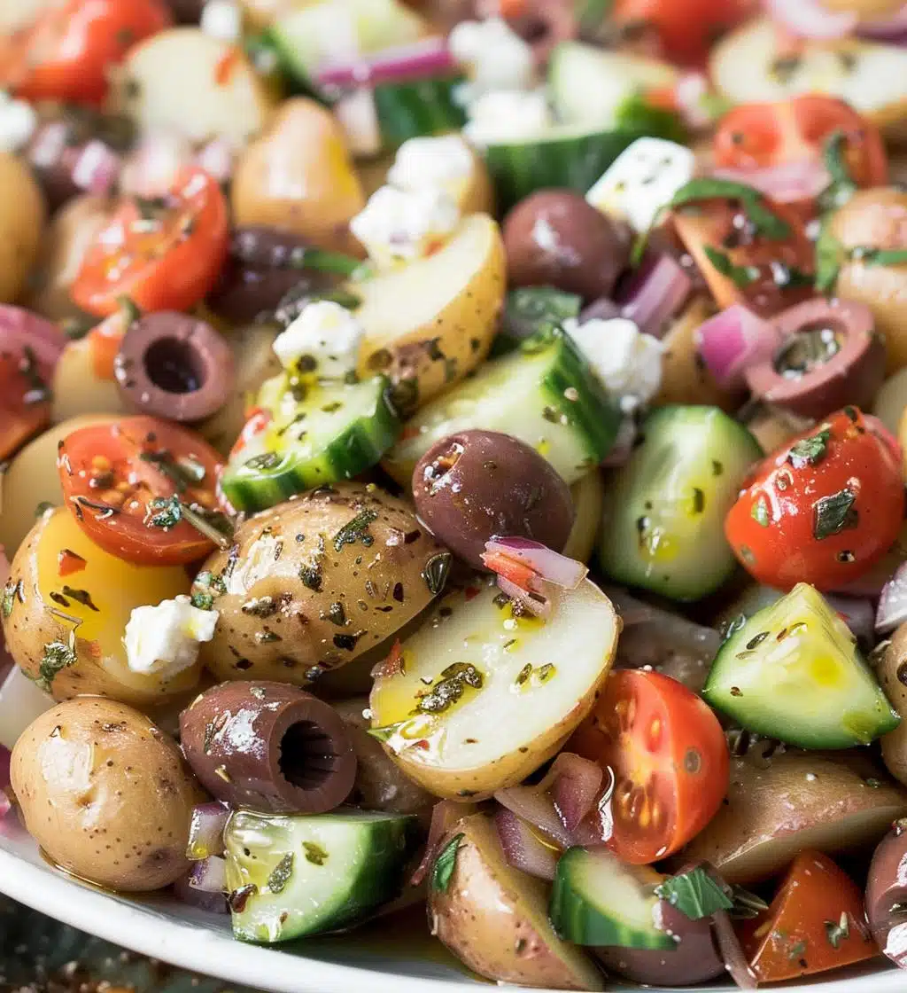 GREEK POTATO SALAD - detail 1
