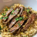 Garlic Butter Beef and Rice