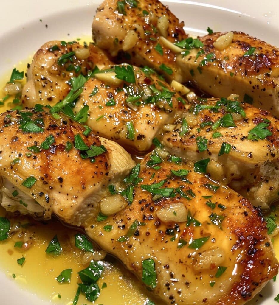 Garlic Butter Chicken Skillet