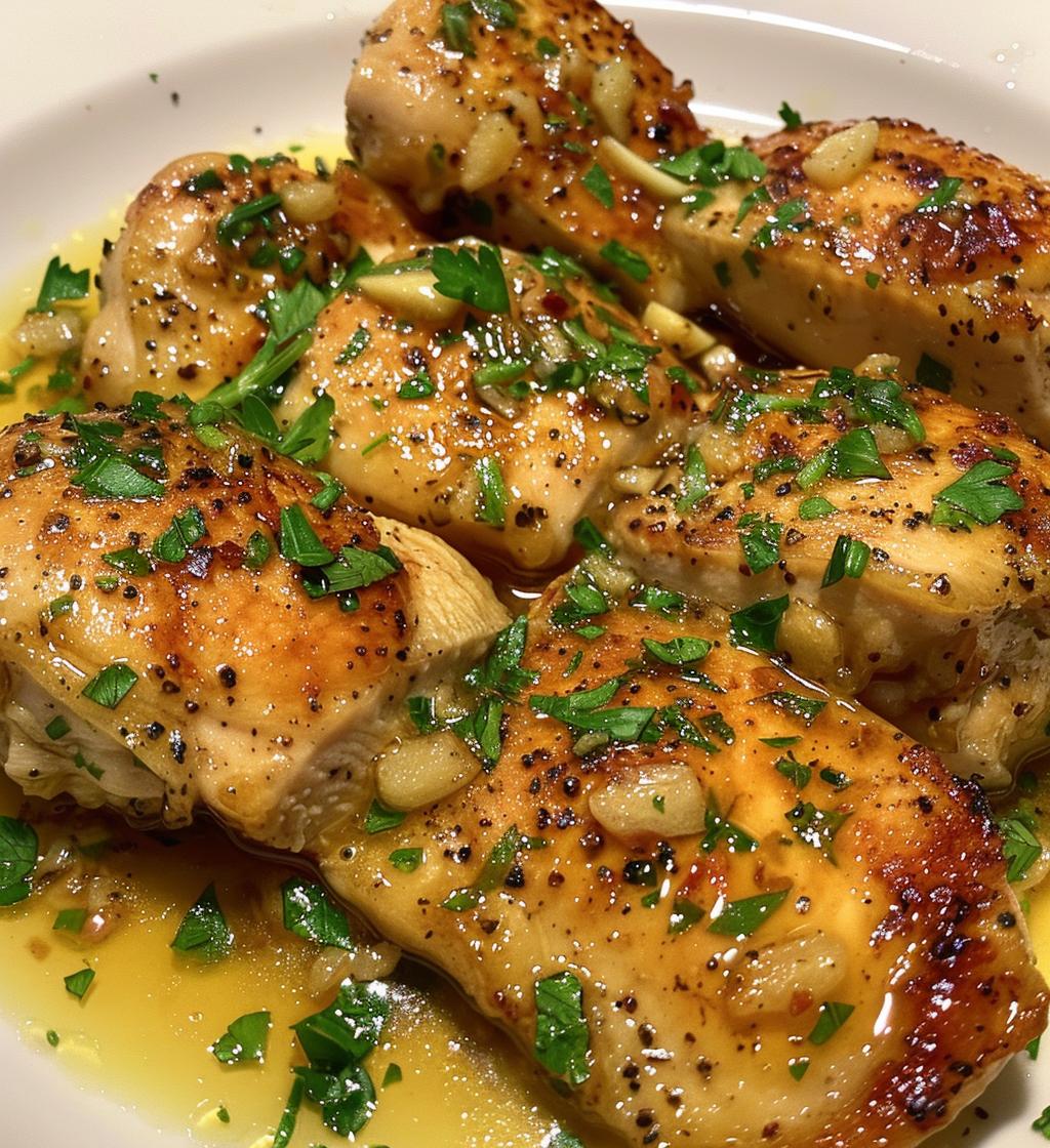 Garlic Butter Chicken Skillet