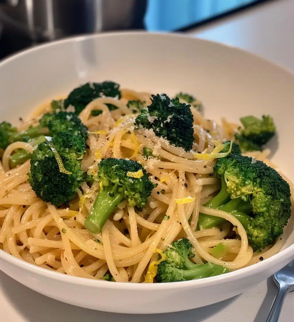 Garlic Lemon Broccoli Pasta - detail 1
