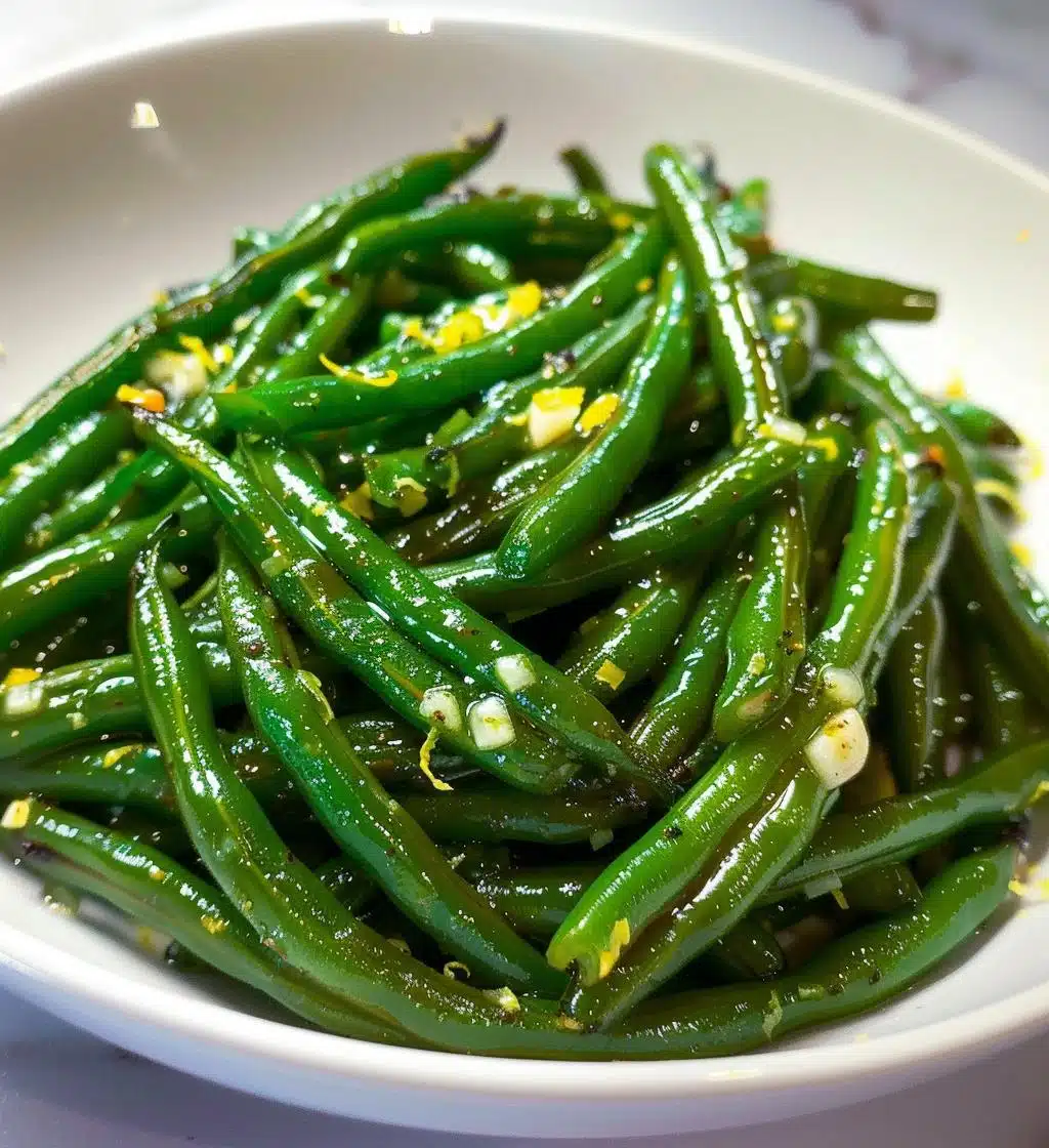 Garlic Lemon Green Beans - detail 1