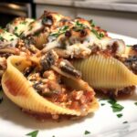 Garlic Mushroom Stuffed Shells