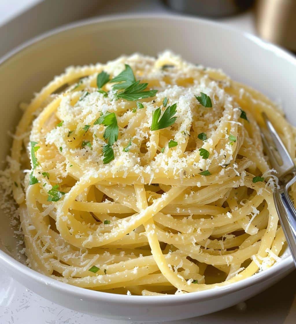 Garlic Parmesan Pasta