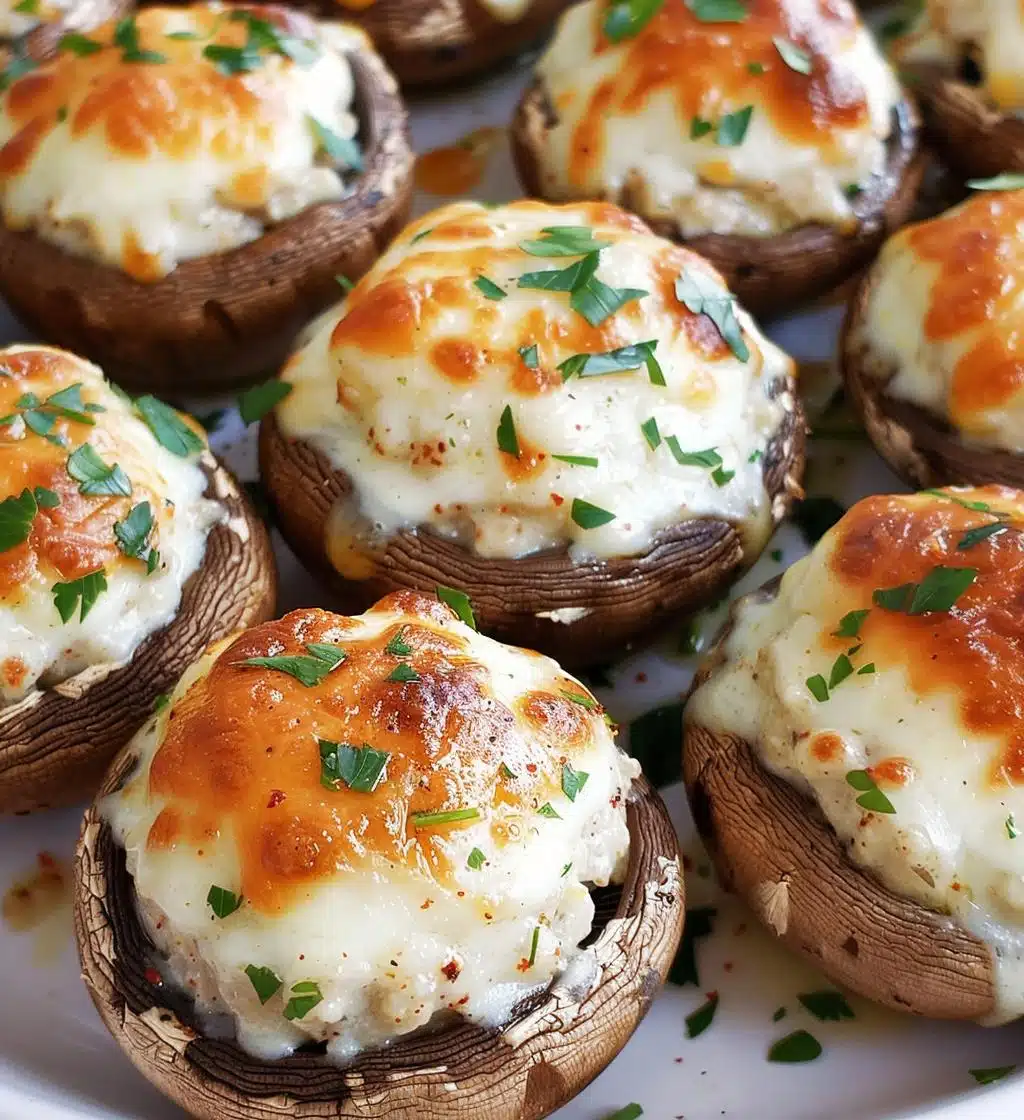Garlic Parmesan Stuffed Mushrooms - detail 1