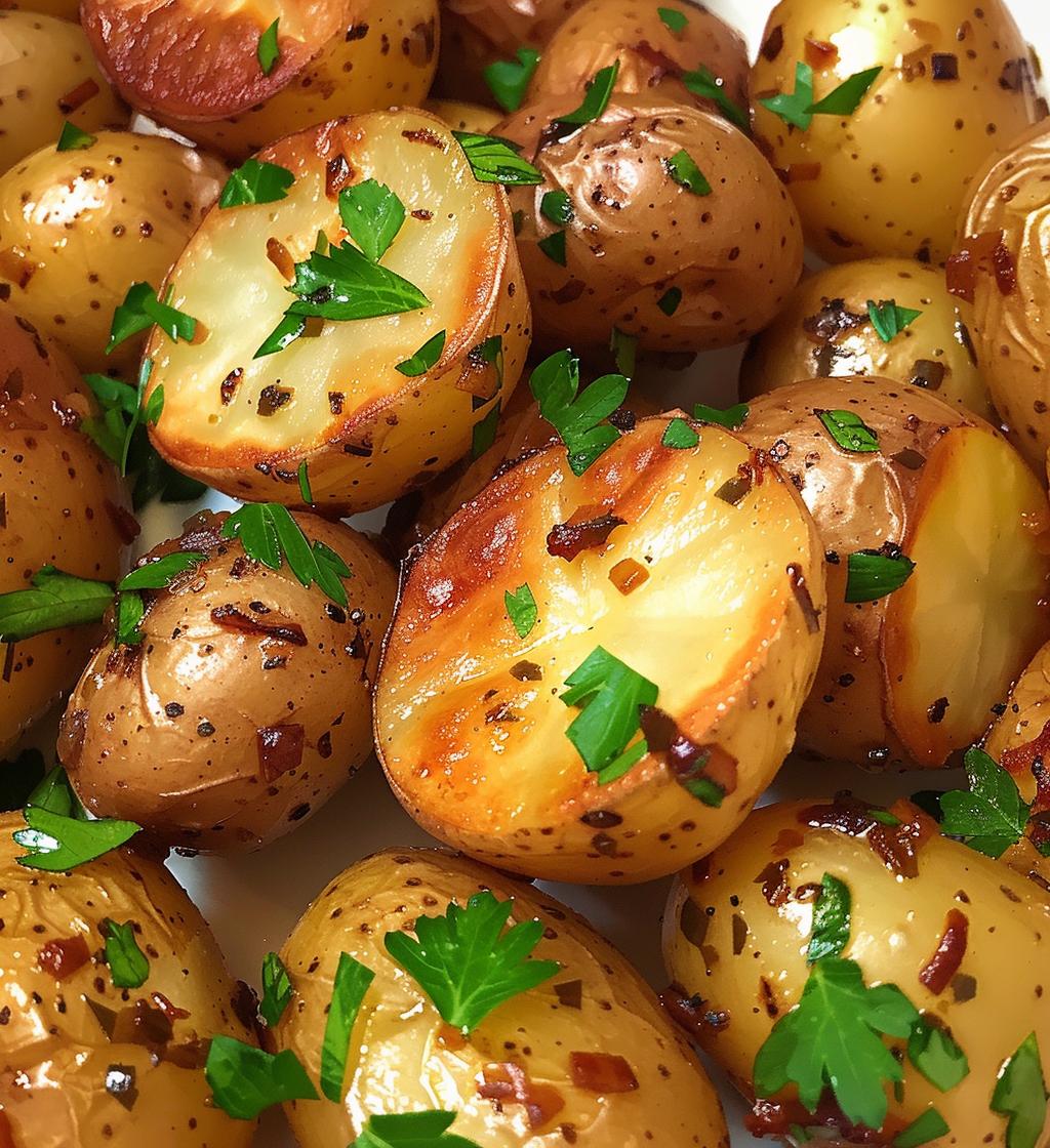 Garlic Sauce Baby Potatoes - detail 1