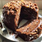 German Chocolate Pecan Pound Cake