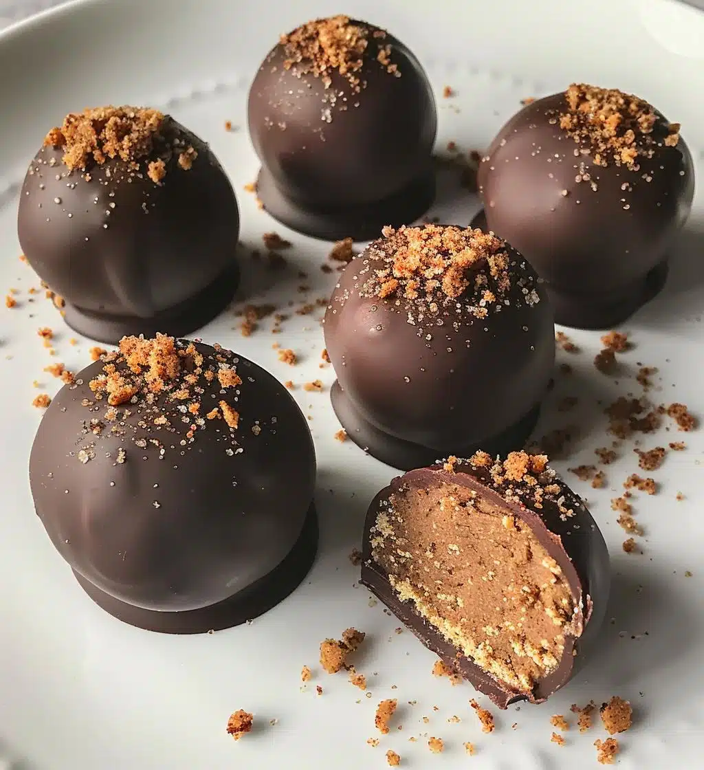 Gingerbread truffles - detail 1