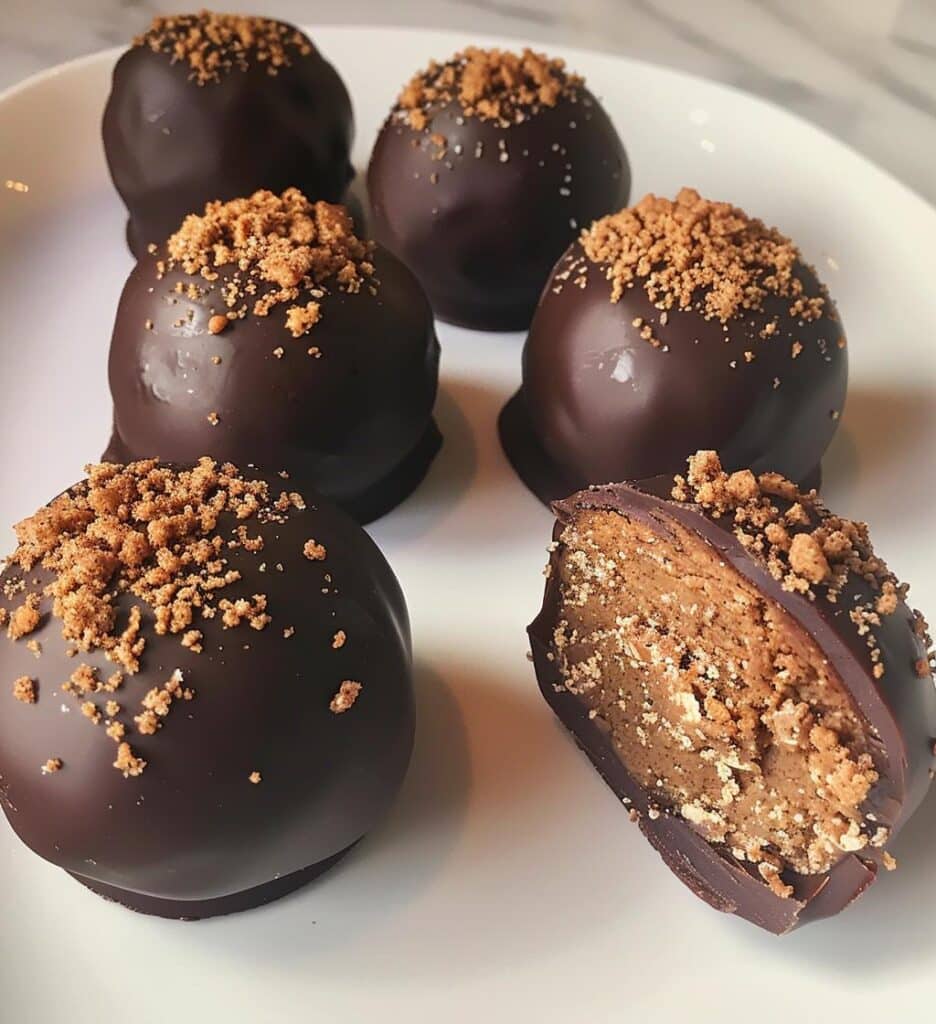 Gingerbread truffles