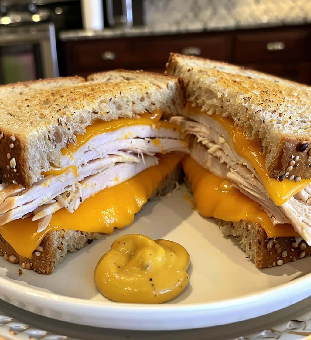 Golden Turkey Dijon Melts - Perfect for Quick Lunches & Easy Dinners - detail 1