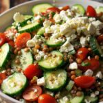 Greek Lentil Salad with Feta