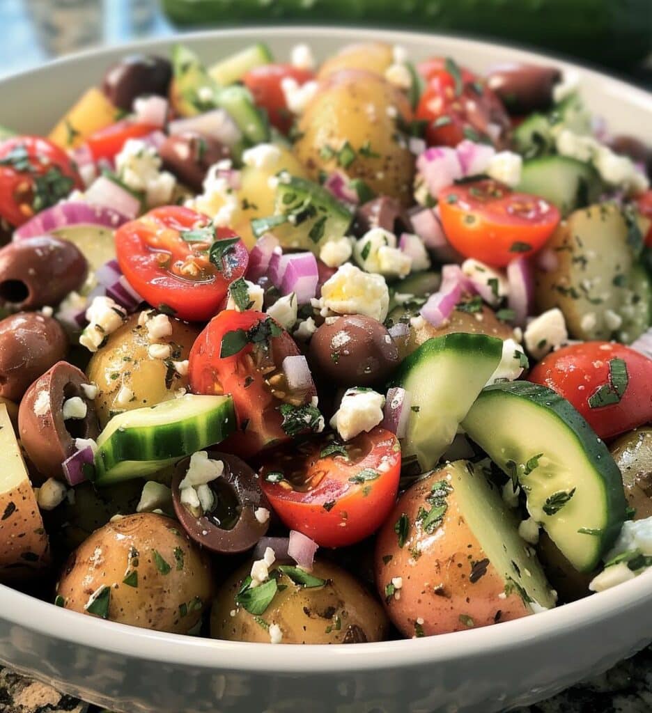 Greek Potato Salad