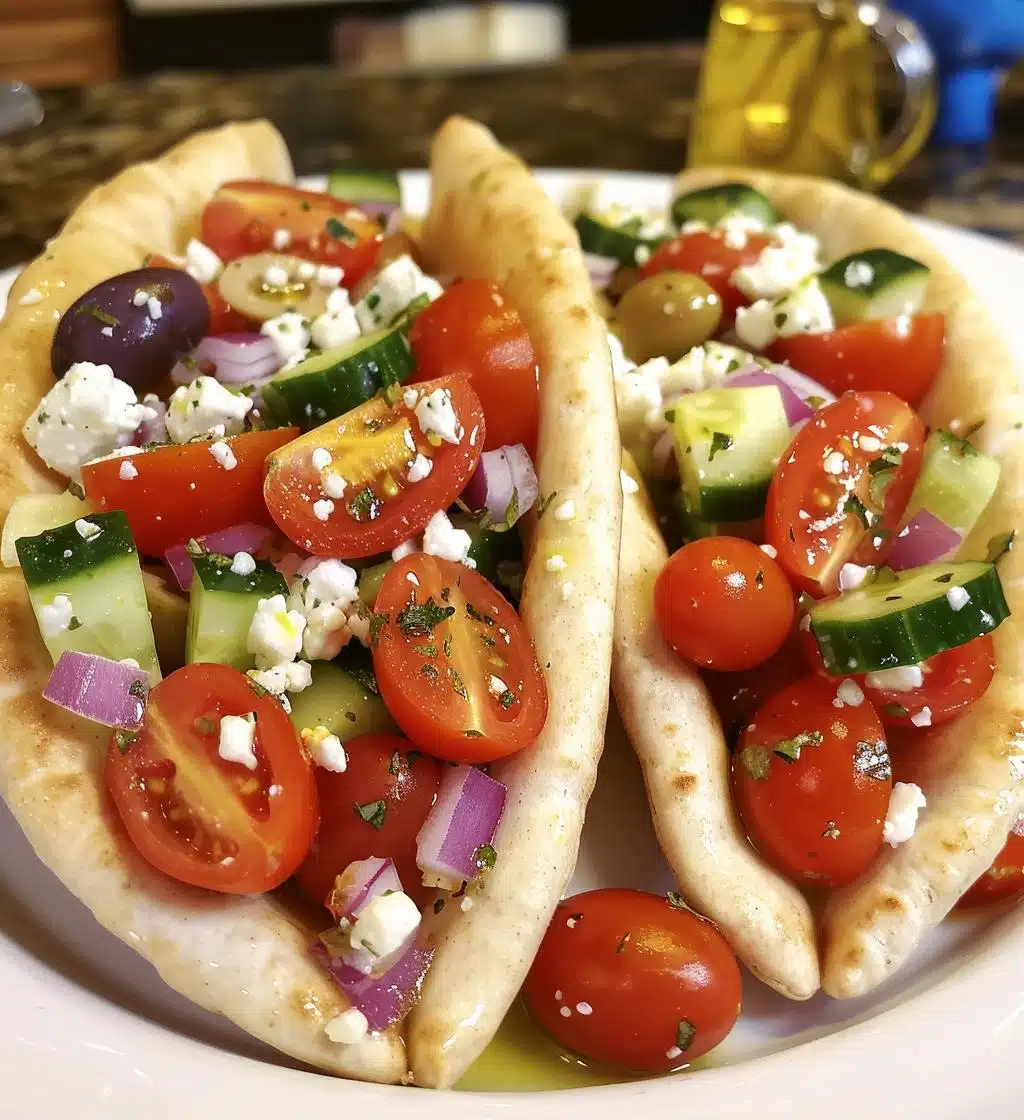 Greek Salad Pita Pockets - detail 1