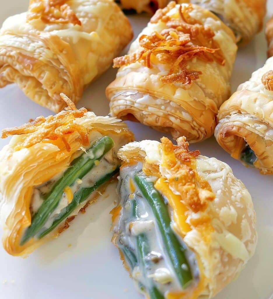 Green Bean Casserole Bites
