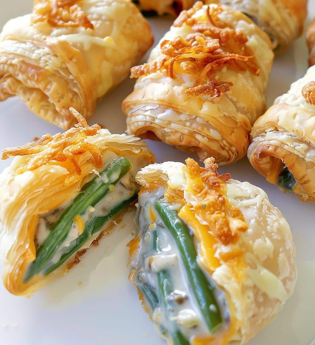 Green Bean Casserole Bites