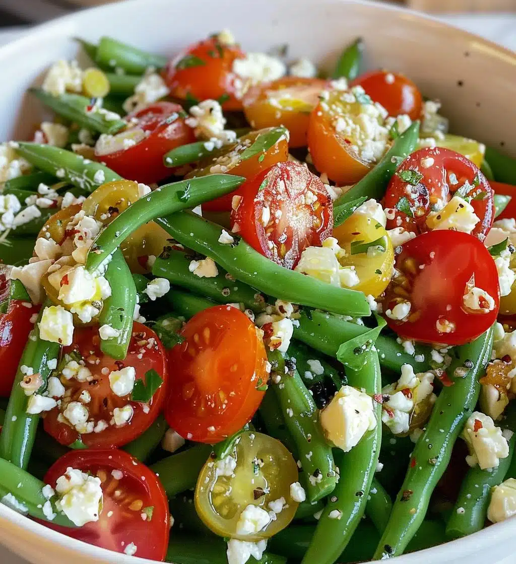 Green Bean Feta Salad - detail 1