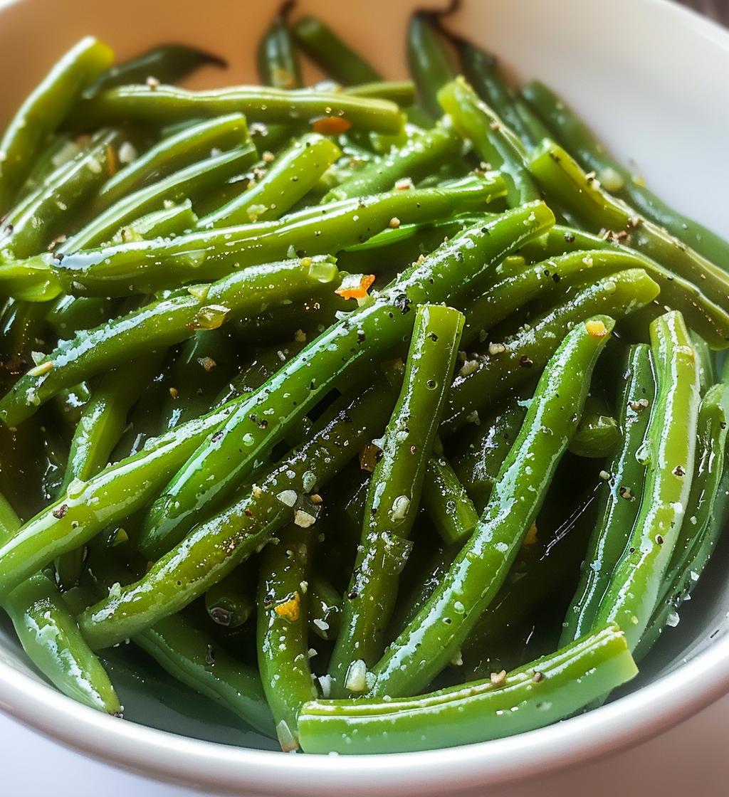Green Bean Side Dish