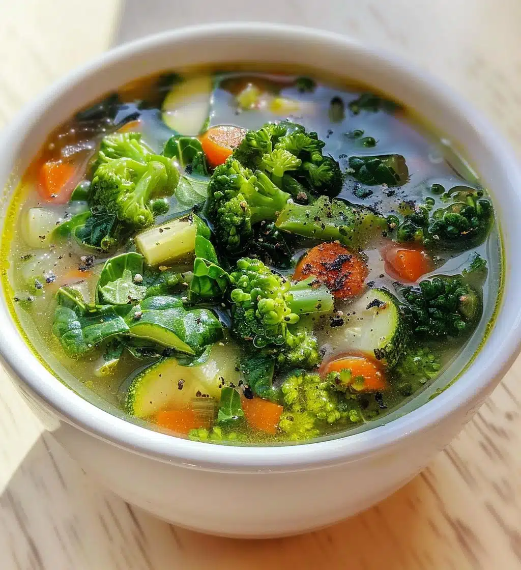 Green Detox Vegetable Soup - detail 1