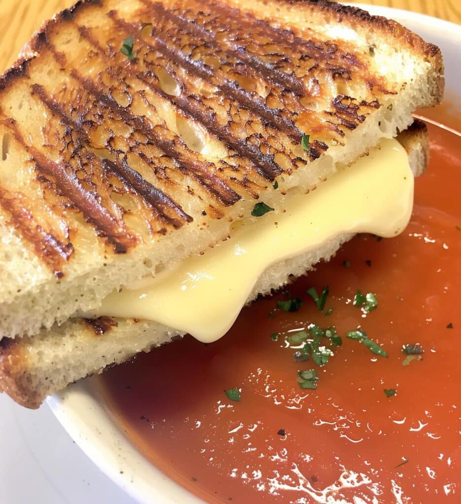 Grilled Cheese & Soup
