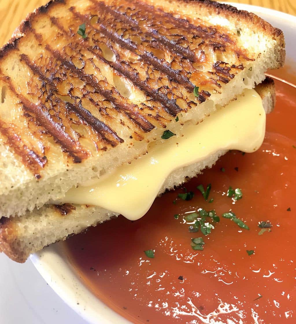 Grilled Cheese & Soup