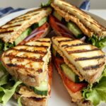 Grilled Halloumi Sandwiches