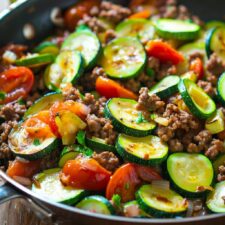 Ground Beef Zucchini Skillet: 5 Steps to Comfort Food Joy