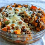 Ground Turkey Sweet Potato Bake