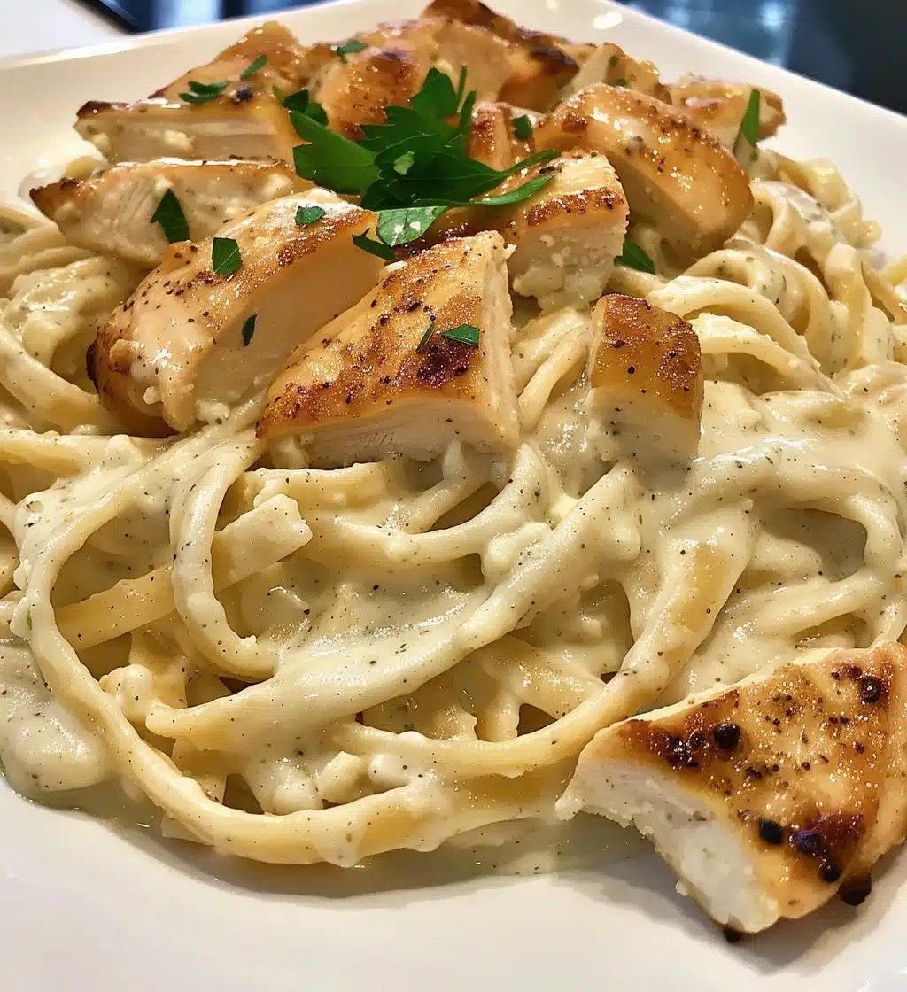 Healthy Chicken Alfredo (Cauliflower Sauce) - detail 1