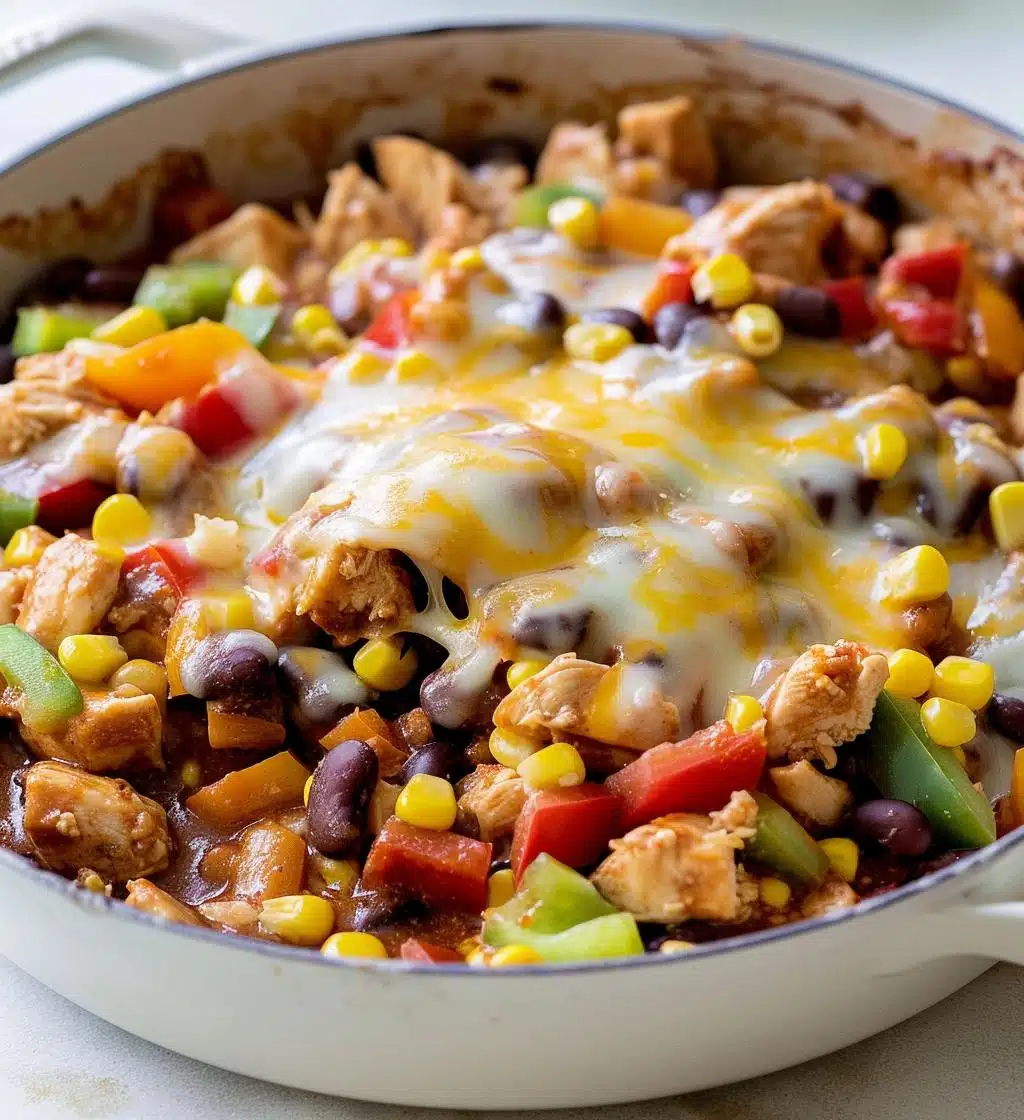 Healthy Chicken Enchilada Skillet - detail 1